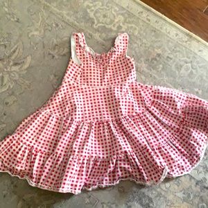 Sweet Honey red checked dress